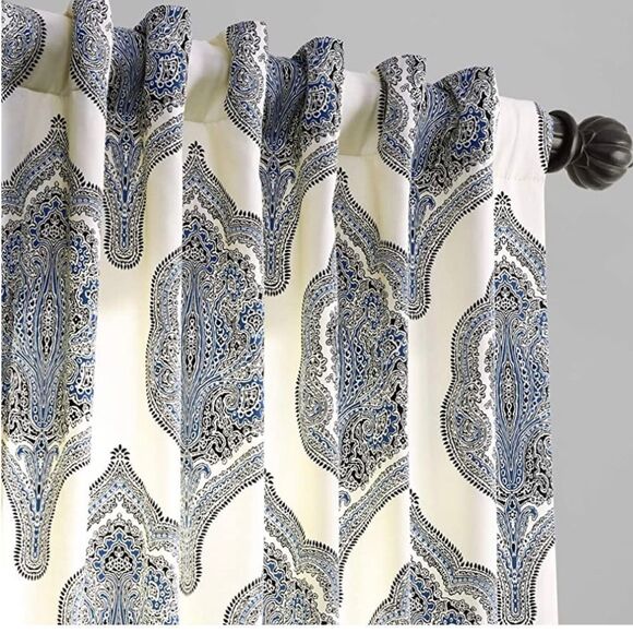 ONE Panel 50" x 84" heavy lined rod pocket panel with hook belt & back tabs - Picture 4 of 11